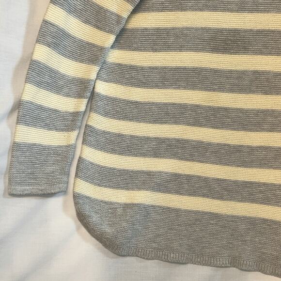 J Jill Striped Sweater Womens Petite Small Preppy Country Club Quiet Luxury - Picture 5 of 13